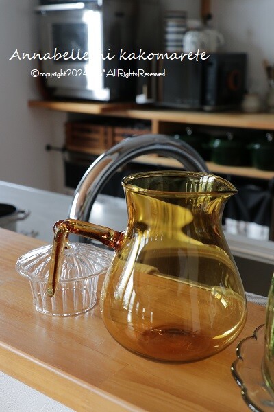 宝物】一年半待った作家さんのガラスポット！ : アナベルにかこまれて