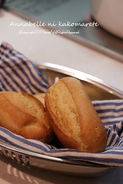オーダー受付中】ミニチュア クリームシチューと焼き立てパンセット  