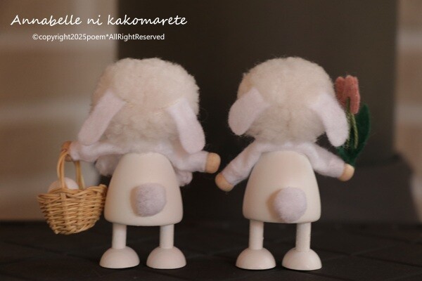 ★イルムス限定　 2025年 たれ耳うさぎの双子のニッセ★ ☆イルムス限定 2025年 たれ耳うさぎの双子のニッセ☆ 北欧インテリア
