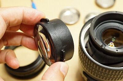 Canon EF100mm F2.8 USM MACRO 前玉を分解・組立 : 中古カメラ レンズ
