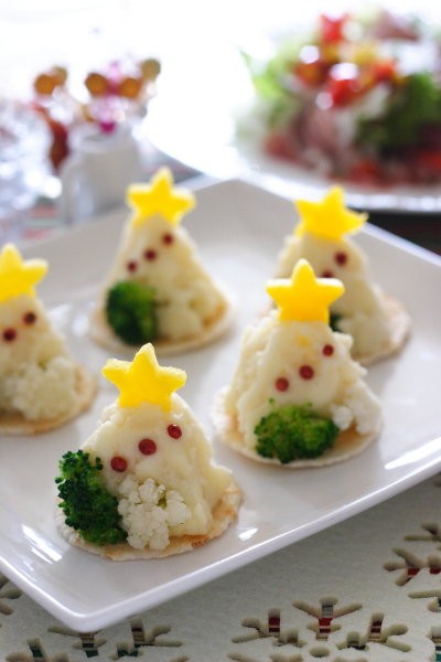 簡単なのに見た目が可愛い クリスマスツリー風ポテトサラダ ぽかぽかびより レシピ 作り方 コツ Powered By ライブドアブログ