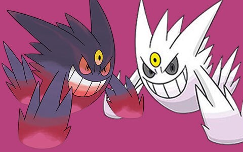 ゲンガー色違いわかりにくいのに メガゲンガーになるととても分かりやすい ポケブラリー