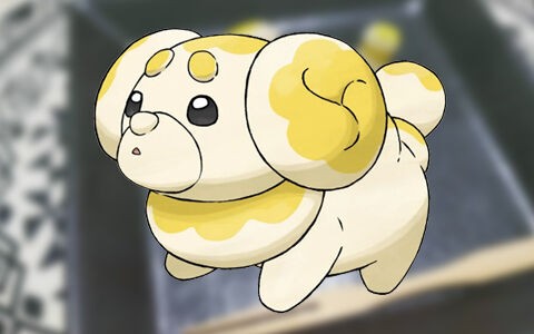 ポケモン飯 ポケモンsvから新登場ポケモン パピモッチ の和菓子すっごいもちもちして可愛い ポケブラリー