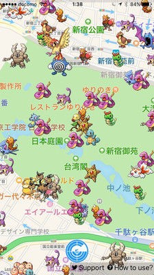 新宿御苑からピカチュウが居なくなった Pokemon Go ポケモンゴー まとめブログ