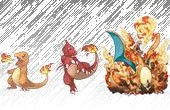 ヒトカゲ リザード リザードン わかる ぽけみん Pokemin ポケットモンスターまとめサイト