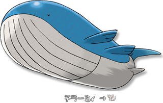 チラーミィ えっ ホエルオーさんとタマゴ作れっていうんですか ぽけみん Pokemin ポケットモンスターまとめサイト