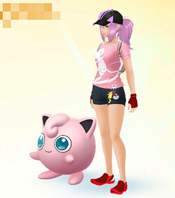 ポケモンgo ホワイトgoちゃんかわいい アバターのスタイル変更いいね ポケモンgo速報まとめ