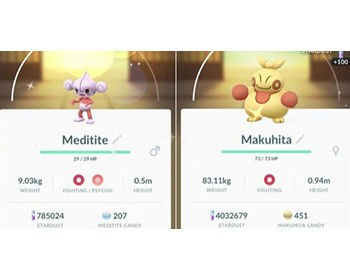 ポケモンgo 色違いはアサナンとマクノシタみたいね ポケモンgo速報まとめ