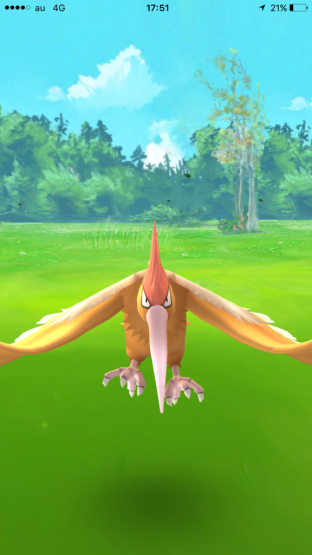 ポケモンgo 戦闘中にバグって止まったのが1回あったけど その戦闘相手のオニスズメがなぜかゲットできていた これって裏技 ポケモンgo速報まとめ