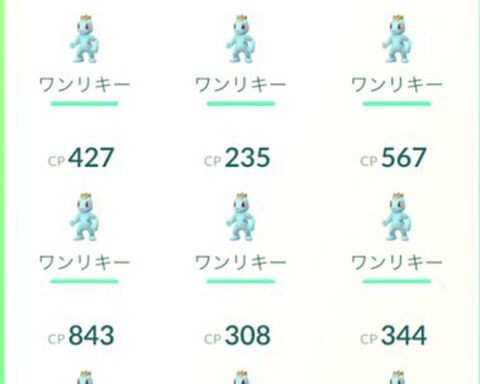 ワンリキーの厳選は個体値とcpどっちを優先したらいいの ポケモンgo速報まとめ