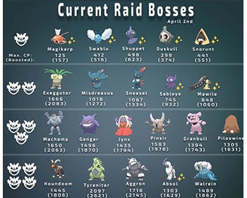 ポケモンgo レイドも入れ替わりか グランブルとかあるな ポケモンgo速報まとめ