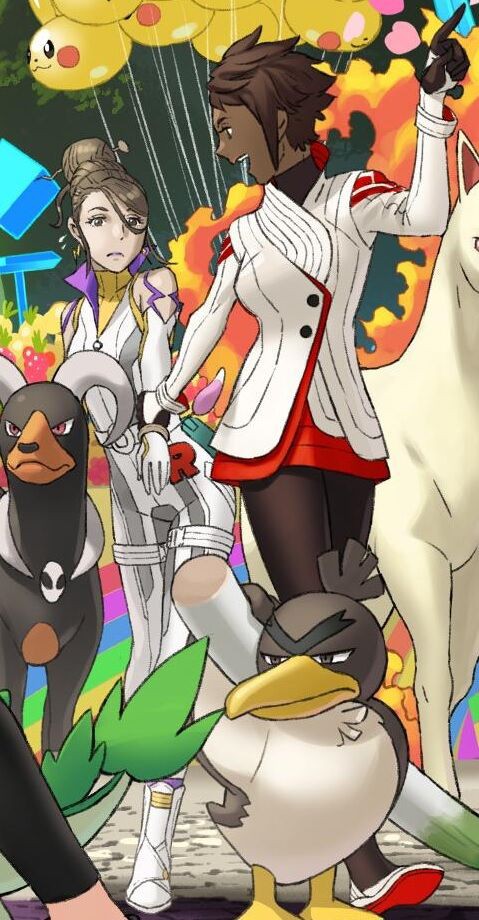 4周年記念イラストに実装前のポケモン結構隠れてんなｗｗｗ ポケモンgo速報まとめ