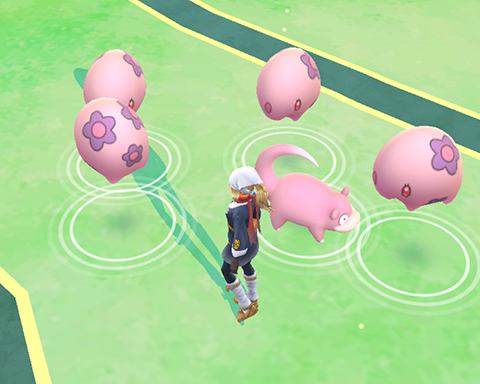 一度も色違い出たことないなｗｗムンナ スポットライトアワーの収穫ｗｗ ポケモンgo速報まとめ
