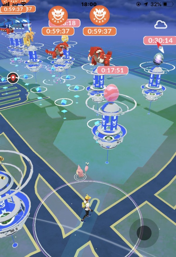 ポケモンgo イオンジム伝説レイドイベント開催でレイクタウンがお祭り状態にｗｗｗｗｗｗｗｗｗ ポケモンgo攻略まとめもり