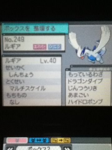 ポケモンxy ミュウツー対策にルギアの需要が跳ね上がると読んだ俺はhgを起動するのだった ポケ速xy2chまとめ