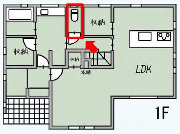 Web内覧会 １fトイレのこだわり ぽくをの家づくり プロバンス風住宅に憧れて