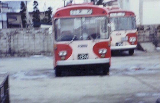 激レア山登り車両 川﨑電気の4R82(山形県)89年か90年撮影 : 関東甲信越古バスの