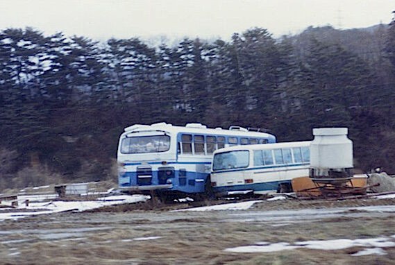 激レア山登り車両 川﨑電気の4R82（山形県）89年か90年撮影 : 関東甲信越古バスの