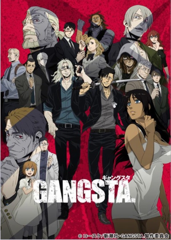 Gangsta Blu Ray Dvd全6巻が予約開始 特装版にはイベント先行券や原作者描き下ろし漫画など付属 全話収録安価版boxも発売決定 ポンポコにゅーす ファン特化型アニメ感想サイト