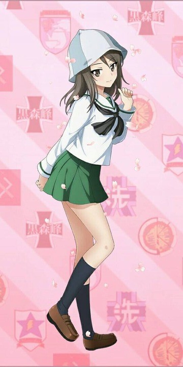 画像 ガールズ パンツァー 継続高校のミカがあまりに可愛くて心を奪われる ポンポコにゅーす ファン特化型アニメ感想サイト