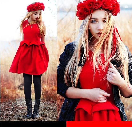 妖精みたい Red Dress From Lookbook 思うことまみれ