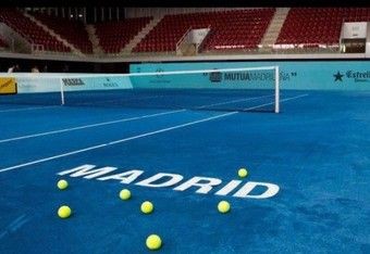 12 マドリッド オープン ブルークレーのコート テニスのある日々