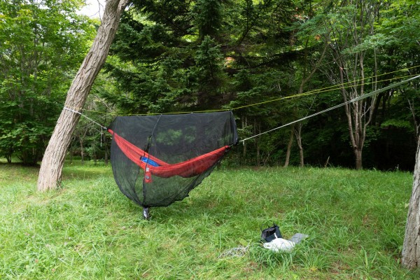 ハンモックで寝るなら是非 [Hummingbird Hammocks Warbler Net