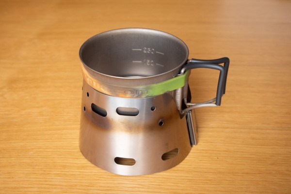 王道に戻る 【EVERNEWチタンカップ400FD × Trail Designs Sidewinder