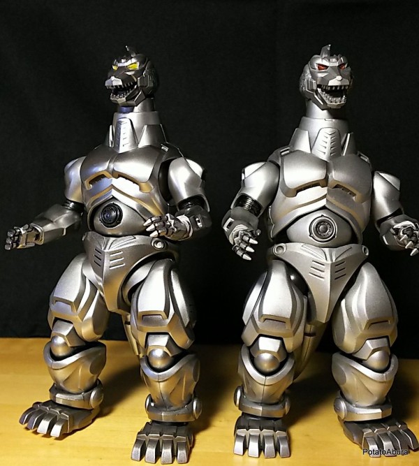 S.H.MonsterArts【スーパーメカゴジラ】比較 : ポテト油のうぇ～ブログ