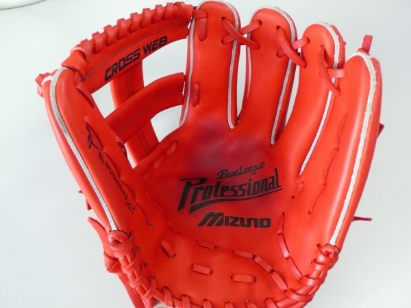 激レア 未使用品　MIZUNO　Buw Leaque　二岡モデル　7号　軟式用 人気No.1】 Buw MIZUNO 未使用品 激レア Leaque 軟式用 7号 二岡