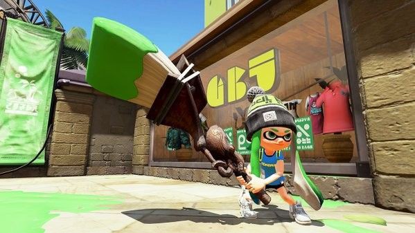 スプラトゥーン 新ブキ ホクサイ ヒュー が追加されたので使用感をまとめてみました ぴーぶろぐ