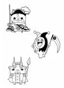 妖怪ウォッチぬりえ５ 54 55追加 今日の親バカ