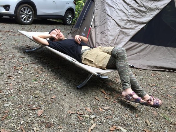 スノーピーク ハイテンションコット 床面保護カバー付き スノーピーク