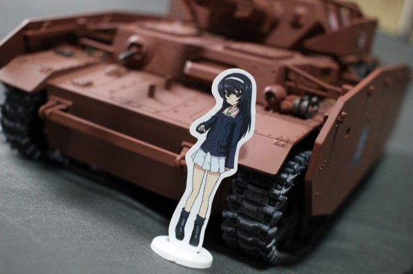 ハイテック 大洗女子学園 あんこうチーム 4号戦車H型 (D型改) : りぅ