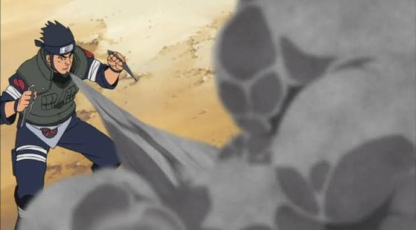 アスマ先生 ナイフにチャクラを乗せてっと ヒュンヒュン ナルト す すげー なんなん アニメ漫画ゲームまとめ