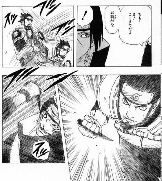 アスマ先生 ナイフにチャクラを乗せてっと ヒュンヒュン ナルト す すげー なんなん アニメ漫画ゲームまとめ