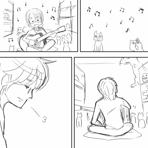 春の夢 アルフィーさん 辛い時みんなの姿を思い出し 熱い想いを心に誓う アルフィーalfee漫画マンガイラスト アルフィーが意図せず世界を救う