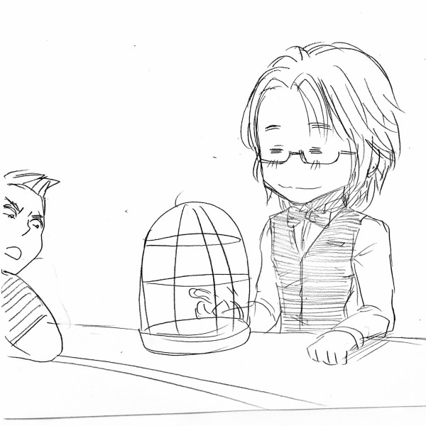 イラスト アルフィーalfee漫画さくらこ バーテン とすひこのイラストとしょうもない漫画のカット アルフィーが意図せず世界を救う