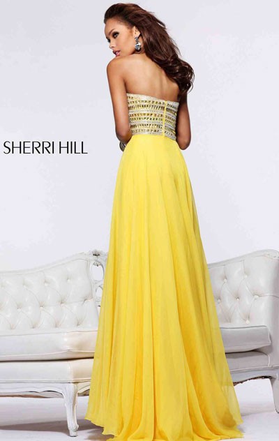 sherri hill lilac ball gown