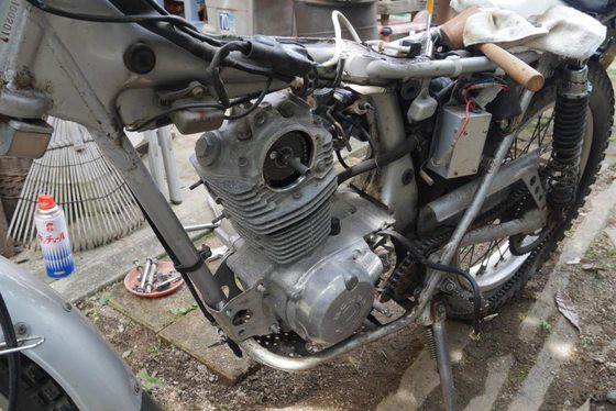 TL125イーハトーブ　エンジン　本体 Yahoo!オークション -「イーハトーブ」(エンジン本体) (ホンダ用