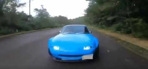 動画あり ロードスター全力のあおり運転動画に約10万いいね ゲームかなー