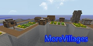 Minecraft Mod解説 海洋バイオームに村生成 Morevillages Psp改造初心者日記