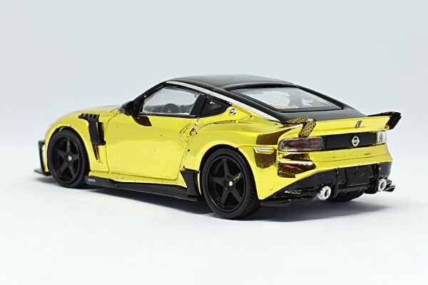 MINI GT 1/64 Nissan Z Veilside FFZ400 Gold Chrome : pumiの小さな車館