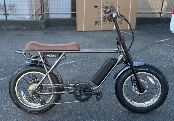 ブロンクス BRONX BUGGY 8段変速 電動アシスト自転車 ファットバイク 