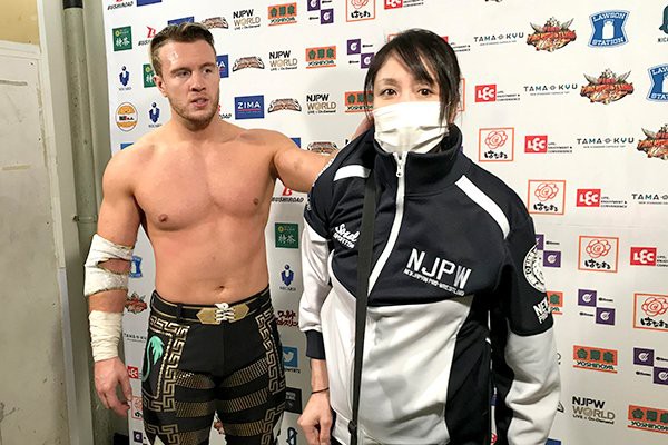 試合後 怒り心頭のオーカーンが 下田美馬さん経由で 後ほど文 プロレス速報局