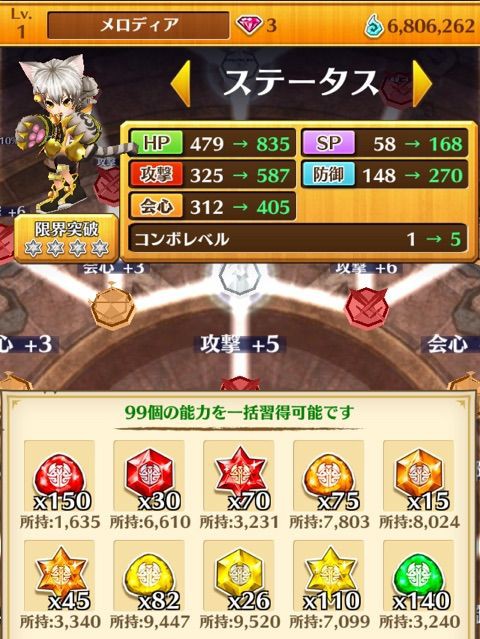 白猫 メロディアくん 神気解放 ぷるるの白猫日記