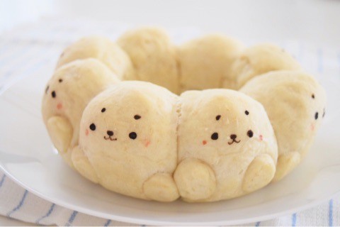 甘酒仕込み ゴマフアザラシの赤ちゃん風ちぎりパン まんまるほっぺ のんびり楽しむ創作パン Powered By ライブドアブログ 甘酒仕込み ゴマフアザラシの赤ちゃん風ちぎりパン まんまるほっぺ のんびり楽しむ創作パン Powered By ライブドアブログ