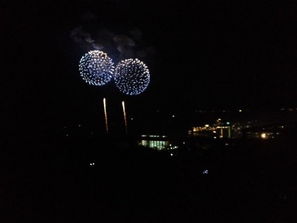 白浜花火大会16 2回目 Puyomeのごはんできてるよ