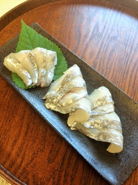 太刀魚の刺身 Puyomeのごはんできてるよ