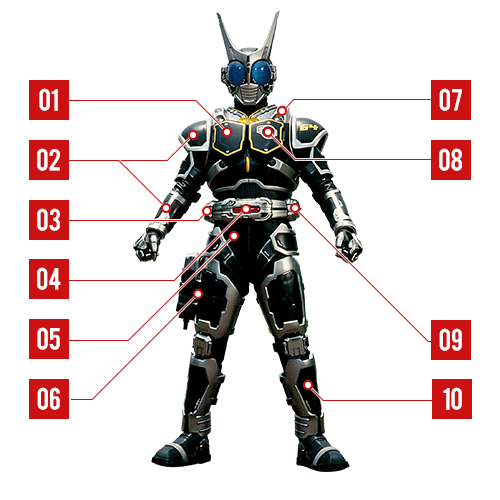 値下げ可能　仮面ライダーアギト　契約X以下　３コン　16種　48枚 GL04-022 仮面ライダーアギト グランドフォーム LR | ガンバ